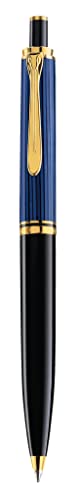 【中古】【未使用・未開封品】Pelikan ラグジュアリー スーベラン K400 ボールペン - ブラック/ブルー