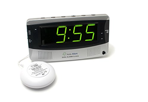 【中古】【未使用・未開封品】Dual Alarm Clock w/ Bed Shaker