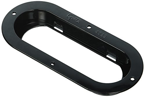 【中古】【未使用・未開封品】Grote 43222 ブラック 盗難防止 取り付けフランジ(6インチオーバルライト..