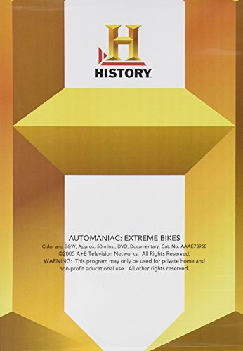 【中古】【未使用・未開封品】Automaniac: Extreme Bikes [DVD]