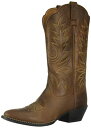 【中古】【未使用・未開封品】Ariat レディース ヘリテージ ウエスタン Rトゥ ウエスタンカウボーイブーツ US サイズ: 9 Wide カラー: ブラウン