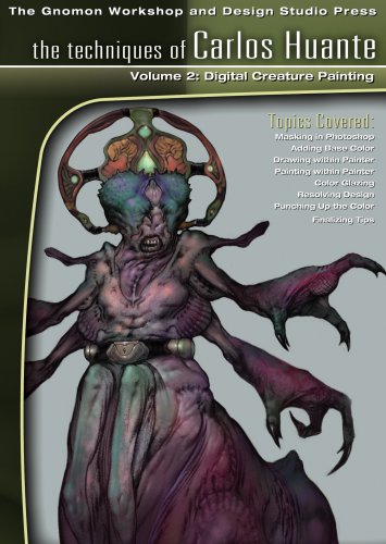 【中古】【未使用・未開封品】The Techniques of Carlos Huante 2 :Digital Creature Painting