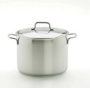 【中古】【未使用・未開封品】Demeyereアポロ8.5?Quart Deep Stockpot with Lid