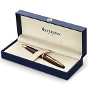 【中古】【未使用・未開封品】Waterman Carene Gift Box includes Medium Nib Gold Trim Ball Pen - Amber Lacquer/ Blue - Refill ボールペン (並行輸入品)(2)
