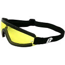 【中古】【未使用 未開封品】Birdz Eyewear the Wing - Yellow Lens Sky Dive Skydiving Goggles with Padding