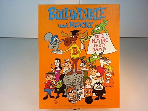 【中古】【未使用・未開封品】Bullwinkle and Rocky Role Playing Party Game [BOX SET]