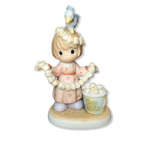 【中古】【未使用・未開封品】Precious Moments フィギュア 455806 - Things Are Poppin' At Our House This Christmas