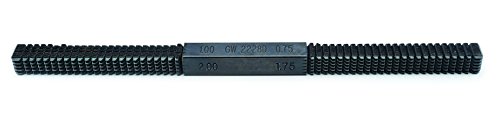 GEARWRENCH External Thread Restorer File, Metric, 0.75, 1, 1.25, 1.5, 1.75, 2, 2.5, 3 Pitch - 2228D