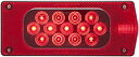 【中古】【未使用・未開封品】Optronics STL36RS レンズコンビネーションテールライト 助手席側用 レッド(4)