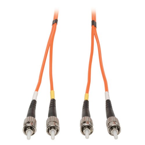 Tripp Lite Multimode Fiber Optics 23-meter (75-ft.) Duplex MMF 62.5/125 Patch Cable, ST/ST