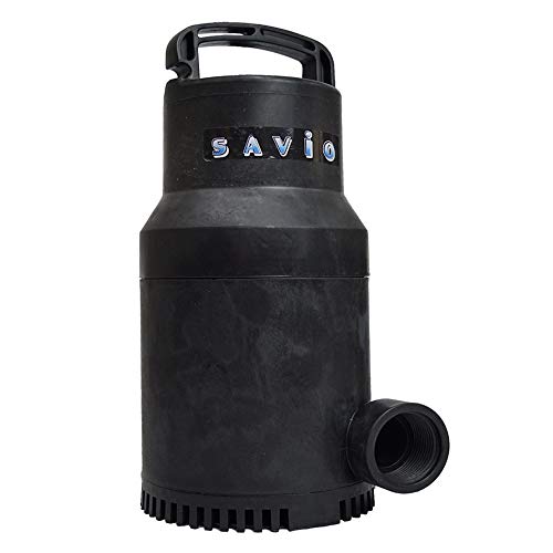 【中古】【未使用・未開封品】Savio Water Master Clear Pump-2220 GPH, 115 Volt, 1 1/4in, Model# WMC2220 Pond Pump, Black