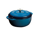 【中古】【未使用・未開封品】ロッジ(Lodge) エナメル エナメルダッチオーブン ブルー 5.7L EC6D33