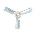 【中古】【未使用・未開封品】(25 Pack, 16-14 AWG) - Nylon 3 Way Connectors
