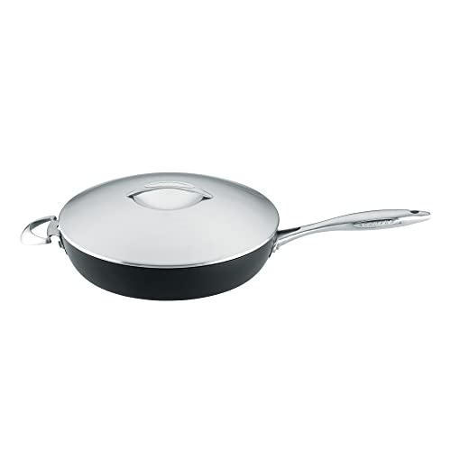 Scanpan プロ 対象 の ソテー パン 3.5 QT で 12.5 インチ