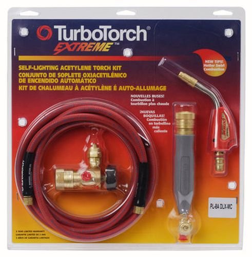 TurboTorch 0386-0834 PL-8ADLX-MC Torch Kit Swirl for MC tank, Air Acetylene by ESAB