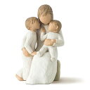 【中古】【未使用・未開封品】ウィローツリー彫像 【Quietly】 - 穏やかな日々 出産 祝い 懐妊 天使 人形 置物 彫刻 ナチュラル