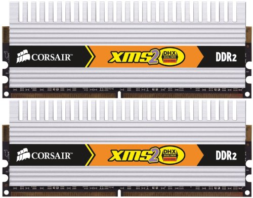 š̤ۡѡ̤ʡCorsair DDR2 XMS2-6400 2x256Mx64non-ECC 2x240 DIMM unbuffered 5-5-5-15 TWIN2X4096-6400C5DHX