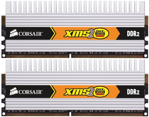 【中古】【未使用・未開封品】Corsair DDR2 XMS2-6400 2x256Mx64non-ECC 2x240 DIMM unbuffered 5-5-5-15 TWIN2X4096-6400C5DHX