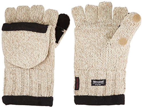【中古】【未使用・未開封品】Ragg Wool Pop Top Glove Wheat Mens Lg