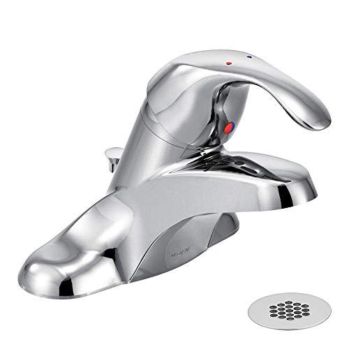 【中古】【未使用・未開封品】Moen 8434 Commercial M-Bition 4-Inch Centerset Lavatory Faucet with ..