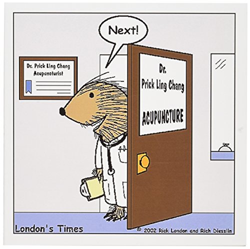 【中古】【未使用・未開封品】リッチDiesslinsカートゥーン???Top Acupuncturist???グリーティングカード Set of 6 Greeting Cards