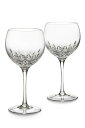 【中古】【未使用・未開封品】Waterford Crystal Lismore Essence Balloon Wine Pair by Waterford