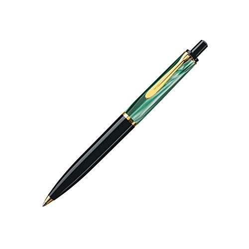 【中古】【未使用・未開封品】Pelikan Souver?n K200 ボールペン グリーンマーブル 各1本 (996694) 中字