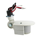 【中古】【未使用・未開封品】RAB Lighting SMS500W Mini Sensor, 180 Degrees Detection Pattern, 500W Power, 120V, White by RAB Lighting(4)