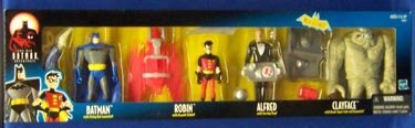 【中古】【未使用・未開封品】The New Adventures of Batman Four Pack with Exclusive Alfred Action Figure
