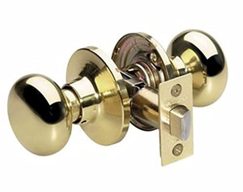 Master Lock BCO0403 パッセージドアノブ 光沢真鍮