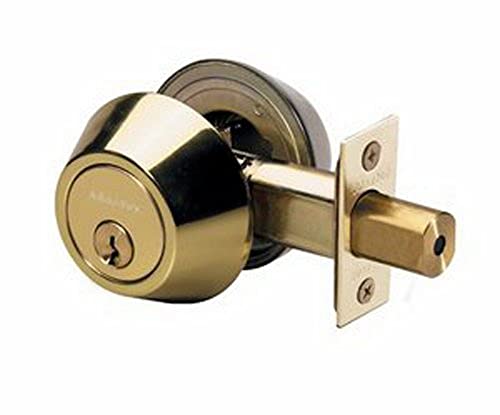 Master Lock DSO0703 鍵付きデッドボルト 光沢真鍮