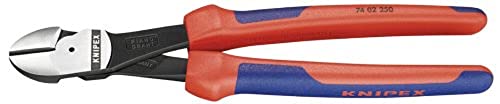 Knipex 7402250 10-Inch High Leverage Diagonal Cutters - Comfort Grip