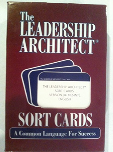 š̤ۡѡ̤ʡThe Leadership Architect: Sort Cards Version 04.1B-INTL