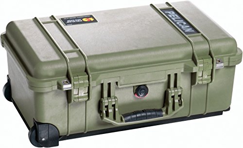 【中古】【未使用・未開封品】Pelicanペリカン Protector Case 1514 with Padded Dividers Od Green[並行輸入品]