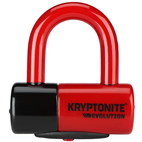 【中古】【未使用 未開封品】KRYPTONITE ( クリプトナイト ) ロック NEW YORK LOCK EV4 ディスクロック レッド 999621