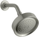 【中古】【未使用・未開封品】(Nickel) - KOHLER K-965-BN Taboret Single-Function Showerhead, Vibrant Brushed Nickel(2)