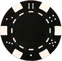 【中古】【未使用・未開封品】Da Vinci クレイコンポジットストライプダイス11.5g ポーカーチップ50枚(3)