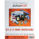 【中古】【未使用・未開封品】Archival Plus Print Bags 8.5X11 Pkg 100