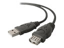 【中古】【未使用・未開封品】Belkin 16ft USB A/A 2.0 Extension Cable, M/F, 480Mps - USB extensi...