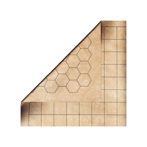 【中古】【未使用・未開封品】Chessex Role Playing Play Mat: Mondomat Double-Sided Reversible Mat for RPGs and Miniature Figure Games - 54in x 102in