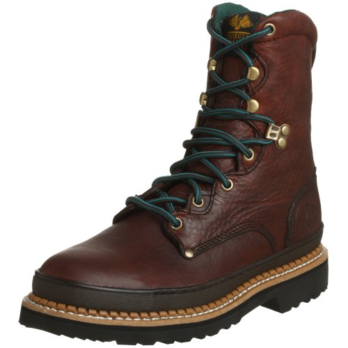 【中古】【未使用・未開封品】[Georgia] Boot Men's Giant G8374 Work Boot,Brown,8 W(4)