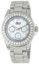 【中古】【未使用・未開封品】TKO ORLOGI Women 's tk520-slカプリメタルシルバースワロフスキーCrystal Watch