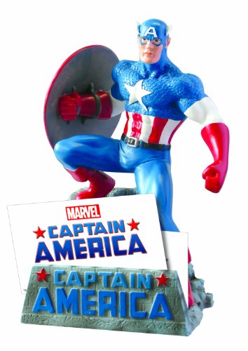 【中古】【未使用 未開封品】Stationery - Marvel - Captain America Desk Business Card Holder Gifts Toys 67372