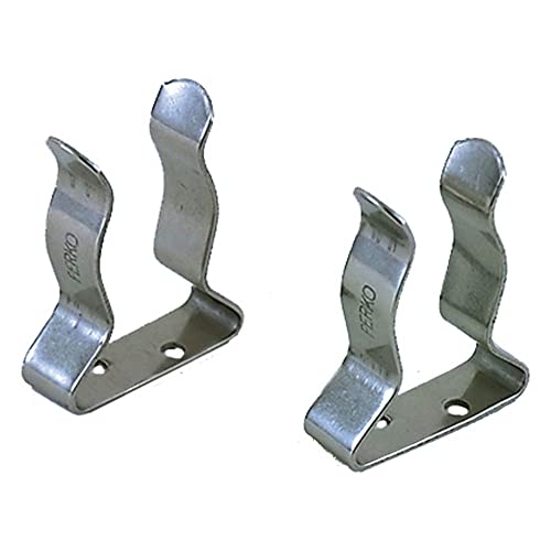 Perko Spring Clamps - 2.5cm - 1.3cm Projection Pair