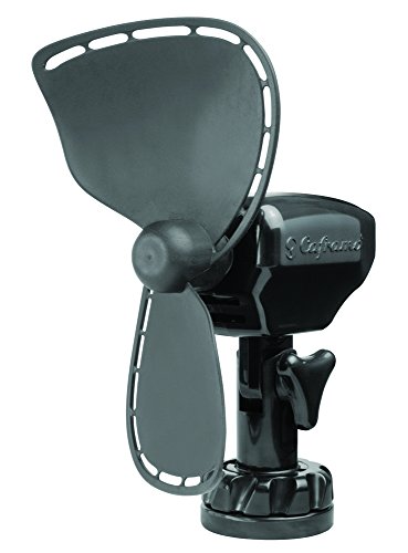 【中古】【未使用・未開封品】Caframo 747DC-BCS Ultimate 12V 2-Speed 7-inch DC Cabin Black Fan wit..
