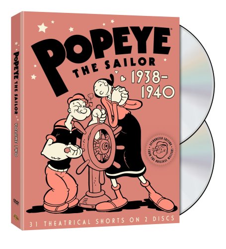【中古】【未使用・未開封品】Popeye The Sailor: 1938-1940 Volume Two (DVD)