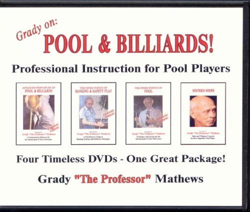 【中古】【未使用・未開封品】Grady On Pool & Billiards: Professional Instruction for Pool Players