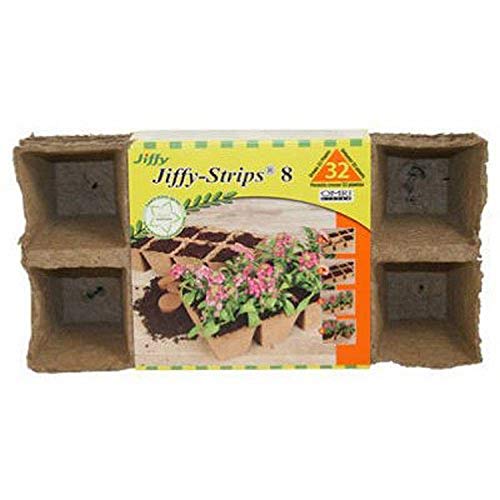 【中古】【未使用・未開封品】Jiffy-Strips Peat Plant Pots by Ferry-morse