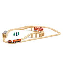【中古】【未使用・未開封品】メリッサ&ダグSwivel Bridge Wooden Train Set ( 47?pcs )