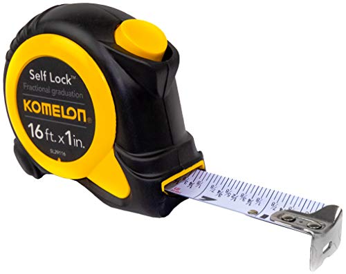 Komelon SL29116 Self Lock Speed Mark 16-Foot Power Tape by Komelon
